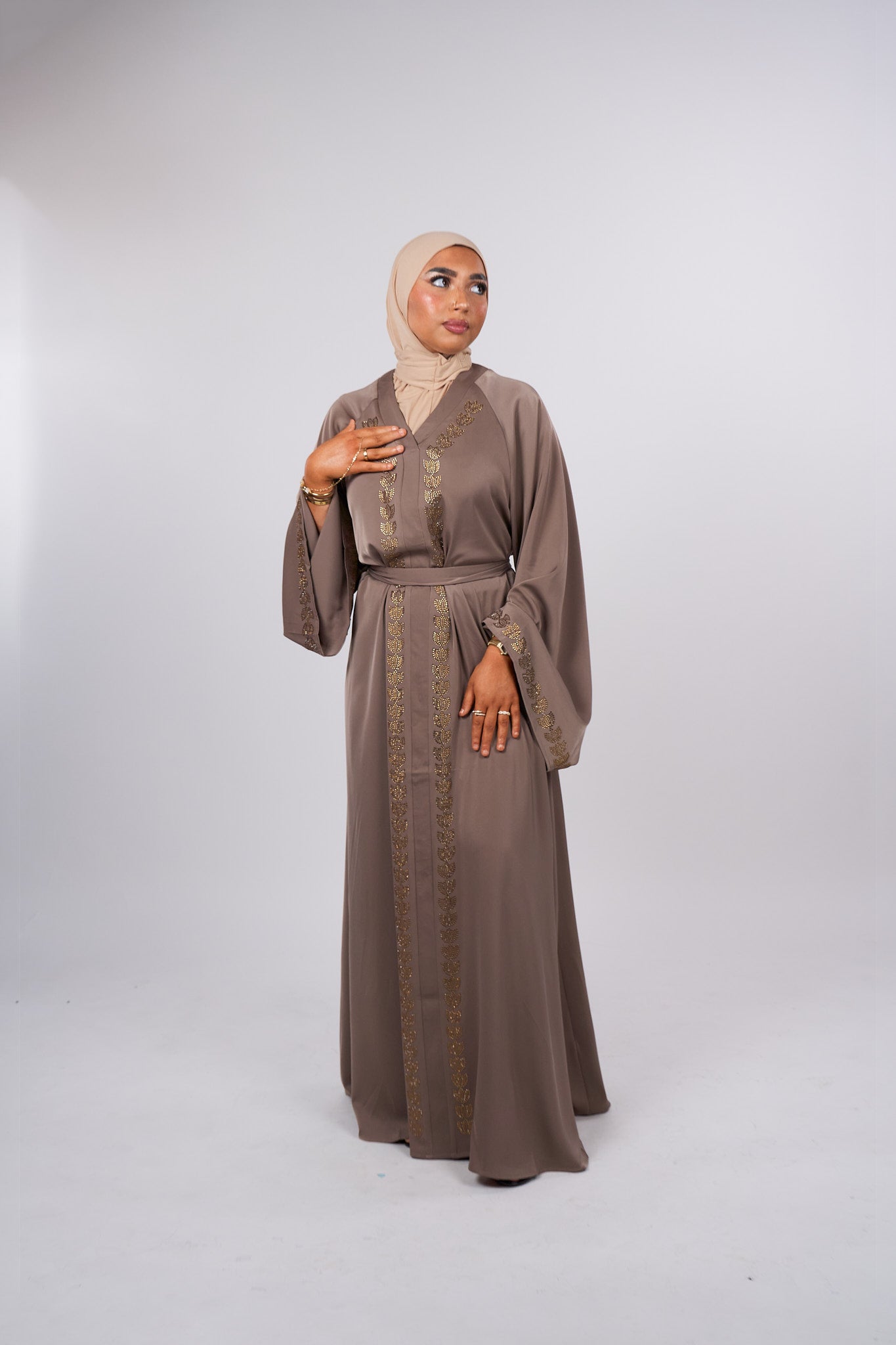 Abaya strass