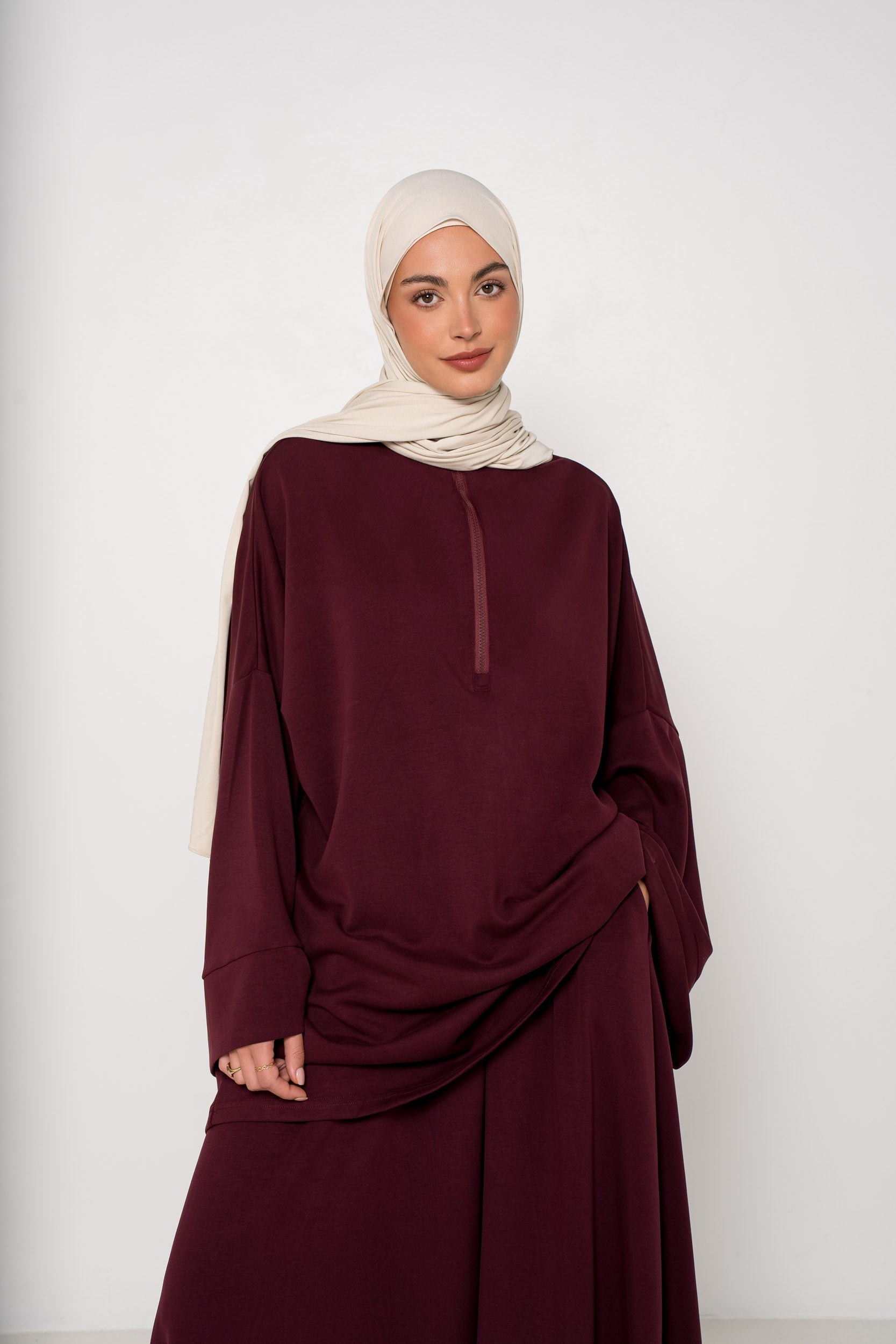 Sweat oversize modeste