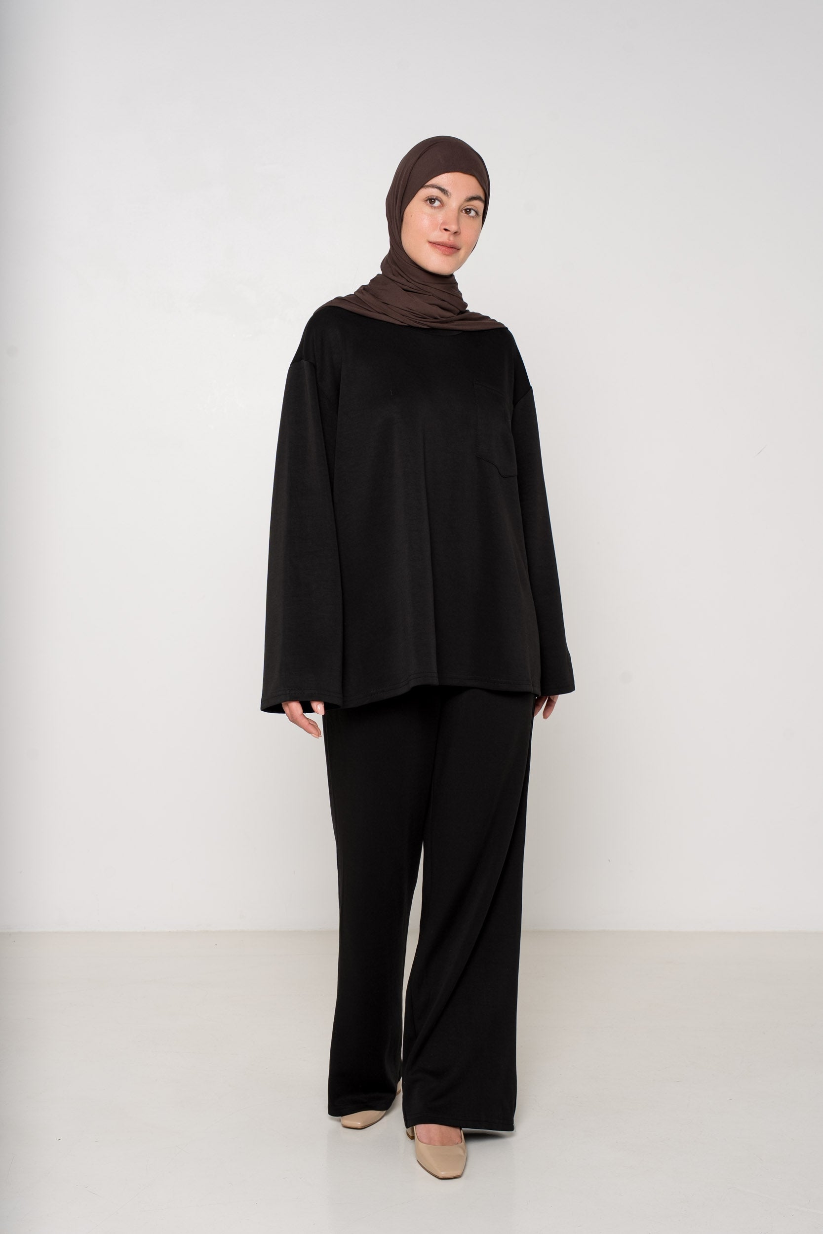 Ensemble de sport modeste