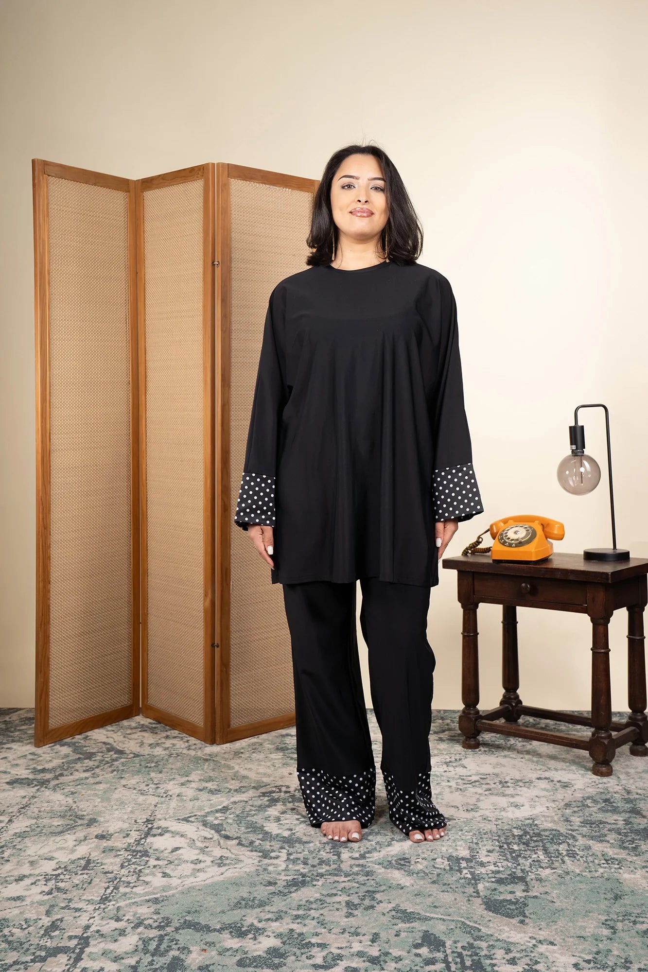 Burkini petit pois