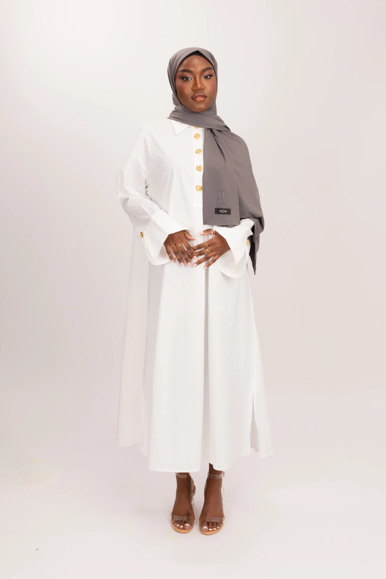 Robe chemise boutonné