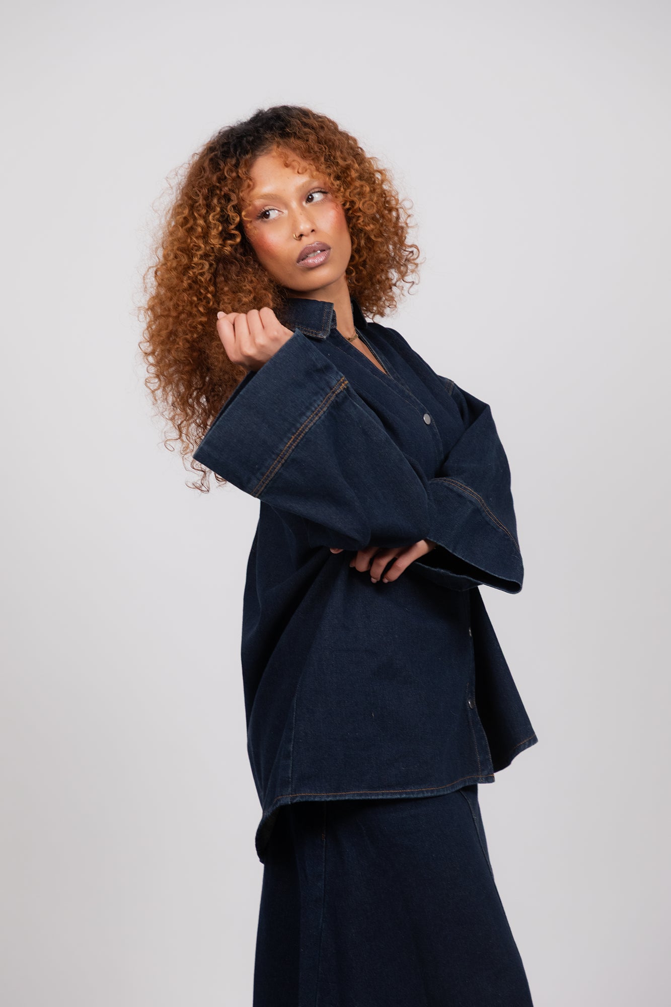 Zahra denim jacket – Hejah Exclusive Zahra denim jacket – Hejah Exclusive