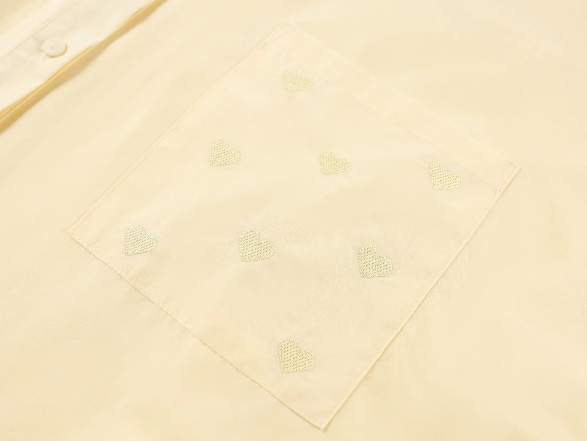 Nasma Heart Cotton Shirt Detail